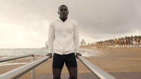 Fit man doing triceps dips on parallel bars outdoors, an athlete exercises on the bars during a street workout, healthy lifestyle and street sport concept - Powered by Shutterstock - Get 15% off with code: PIKWIZARD15