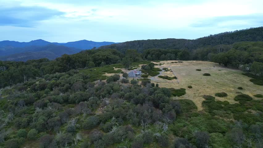 A drone shot of Craig