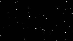 Abstract pixel retro 8bit noise static, square black and white animated retro video game pixelated background, seamless looped vj pattern overlay texture - Powered by Shutterstock - Get 15% off with code: PIKWIZARD15