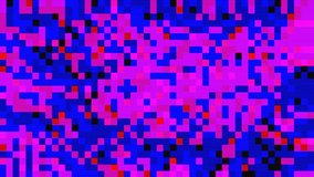 Abstract pixel retro 8bit neon pink, blue, purple neon video game glitch noise texture, square animated retro video game pixelated background, looped vj pattern psychedelic 80s, 90s texture - Powered by Shutterstock - Get 15% off with code: PIKWIZARD15