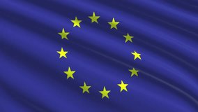 European union flag video animation. - Powered by Shutterstock - Get 15% off with code: PIKWIZARD15