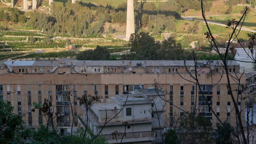 Salah Bey bridge in Constantine, Algeria.