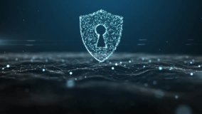 Cyber security shield protecting digital network grid data flow - Powered by Shutterstock - Get 15% off with code: PIKWIZARD15