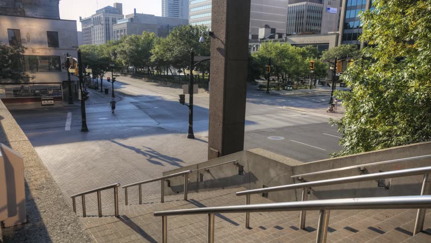 A dynamic moving timelapse in Hamilton, Ontario,Canada
