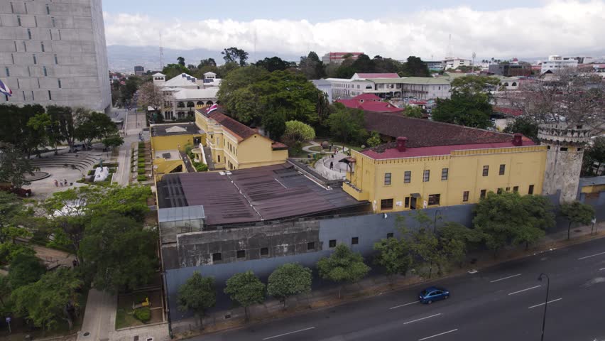 Aerial - National Museum of Costa Rica in San José