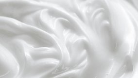 Macro white smooth eye, skin cream texture, closeup beauty facial cosmetics mask - Powered by Shutterstock - Get 15% off with code: PIKWIZARD15