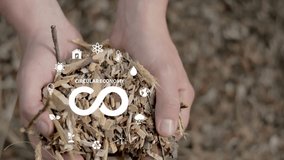 Circular economy concept, recycle, environment, reuse, manufacturing, waste, consumer, resources. LCA Life cycle assessment. Sustainable development. - Powered by Shutterstock - Get 15% off with code: PIKWIZARD15