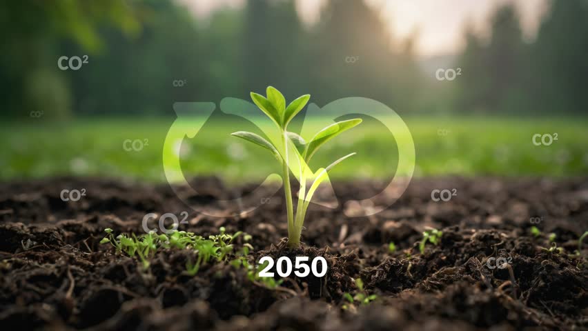 Circular economy symbol, sustainability and sustainable development.Reusing,renovating and recycling.Circular economy concept. Energy consumption and CO2 or carbon dioxide emissions are increasing.4k 