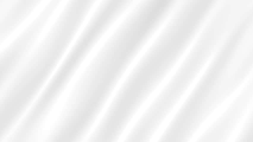 3D animation - Abstract background of a looping animated wavy white texture