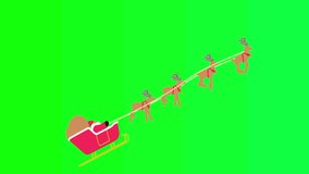Christmas Reindeers Chroma Key Animation - Festive Holiday Green Screen Clip - Powered by Shutterstock - Get 15% off with code: PIKWIZARD15