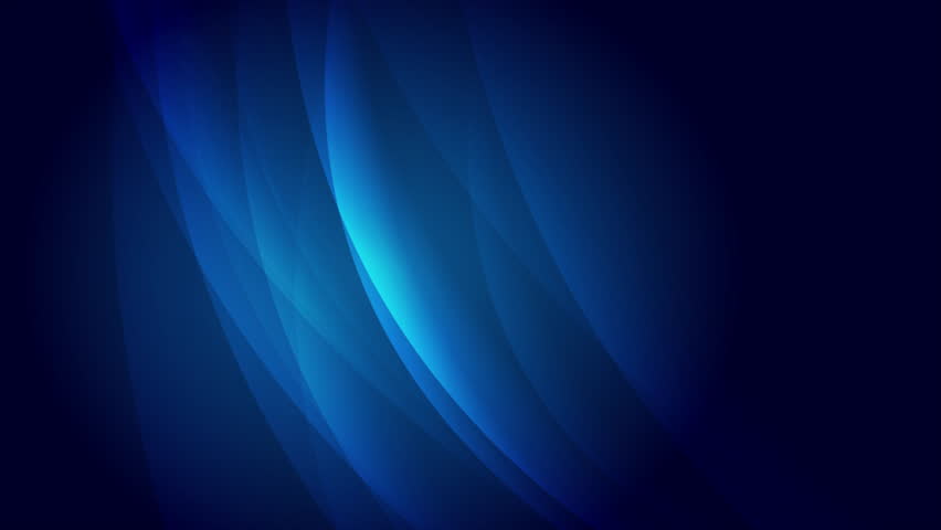 Abstract shiny blue glossy waves minimal elegant background. Seamless looping flowing smooth wavy motion design. Video animation Ultra HD 4K 3840x2160