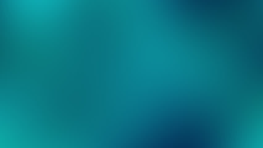 Abstract Gradient Background Animation. Blurred background with colors in shades of cyan blue light. 4K Background.