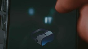 Augmented Reality themed graphic presentation viewed on smartphone - Powered by Shutterstock - Get 15% off with code: PIKWIZARD15