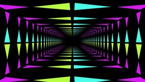 Animation of wow text and neon pattern on black background. Global video game, computing, data processing and connections concept digitally generated video. - Powered by Shutterstock - Get 15% off with code: PIKWIZARD15