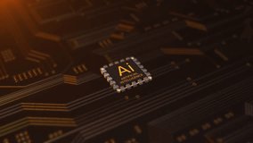 3D AI Circuit Board: Binary Code, Processor, and Tech Chip for Digital Data Flow - Powered by Shutterstock - Get 15% off with code: PIKWIZARD15