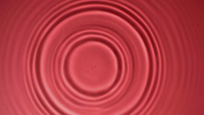 rippled water slow motion red color