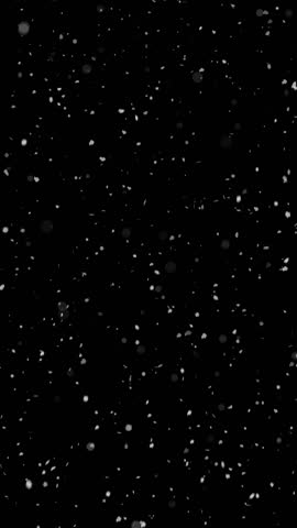 Vertical falling snow animation, winter snow seamless loop. HD with alpha channel. Just paste into your project.