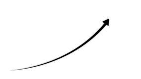 Creative Graph hand drawn arrow chart growing up. Business growth arrow and graph chart, Business line arrow, improvement, business strategy, arrow rising up - Powered by Shutterstock - Get 15% off with code: PIKWIZARD15