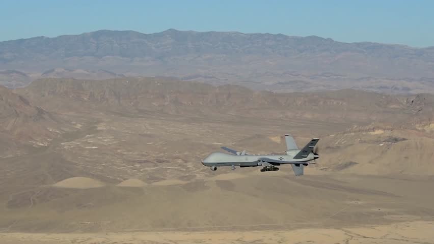 The General Atomics MQ-9 Reaper (sometimes called Predator B) is an unmanned aerial vehicle (UAV, one component of an unmanned aircraft system