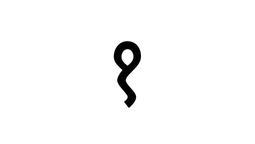 Simple 15-second black Devanagari numeric countdown timer on white background. Count down numbers bouncing beautifully every second. 4K Motion Graphics. Translation: Numbers 15 to 0 in Devanagari