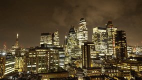 the city of london square mile skyscraper skyline overlayed with data and code - Powered by Shutterstock - Get 15% off with code: PIKWIZARD15