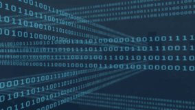 Animation of binary codes moving over black background. Digitally generated, coding, programming language, data processing, futuristic, internet and technology concept. - Powered by Shutterstock - Get 15% off with code: PIKWIZARD15