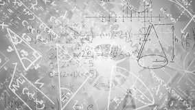 Animation of mathematical equation and diagrams over moving mechanicals gears. Digitally generated, hologram, illustration, education, formula, solution, abstract and mechanism concept. - Powered by Shutterstock - Get 15% off with code: PIKWIZARD15