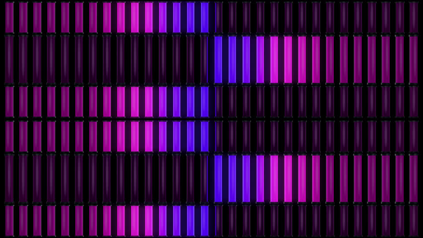 Neon LED Light Show 4, Animation.4K Ultra Full HD 3840x2160. 08 Second Long, Loop