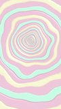 Swirls of shiny pastel wavy lines abstract background. Organic fluid motion. Full HD looping vertical animation. - Powered by Shutterstock - Get 15% off with code: PIKWIZARD15