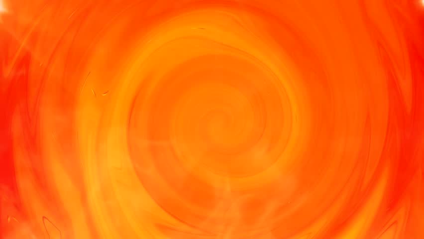 4K animated abstract orange background.Spiral Orange Vortex Background with Smoke Hd