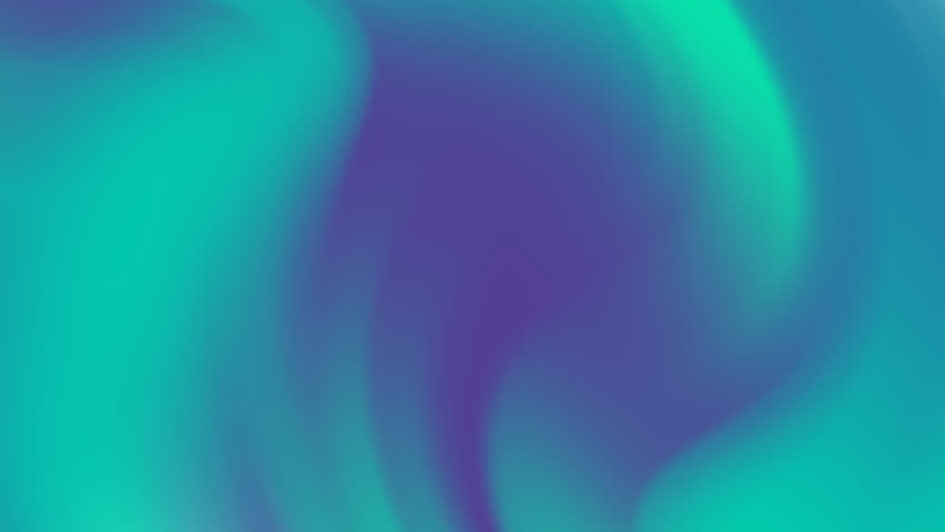 Blue green abstarct gradient background with green waves like aurora, suitable for technology, science, abstract concepts, or creative design projects
