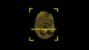 Fingerprint icon animation, Set fingerprint scanning icon sign video, finger print fingerprint lock secure security , biometric icon set, Finger print sign - Powered by Shutterstock - Get 15% off with code: PIKWIZARD15
