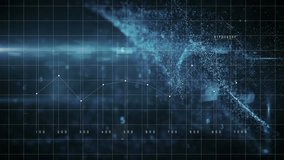 Animation of 3d padlock symbol and data processing on black background. Data, security, network, cybercrime, digital interface and communication, digitally generated video. - Powered by Shutterstock - Get 15% off with code: PIKWIZARD15