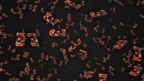 Realistic Glowing Metallic 3d E Letter Alphabet Flying On The Black Background. Slow Motion Of Capital Letter E Flying, Capital Letter E Flying On The Black Background.3d Glowing English Alphabet  - Powered by Shutterstock - Get 15% off with code: PIKWIZARD15