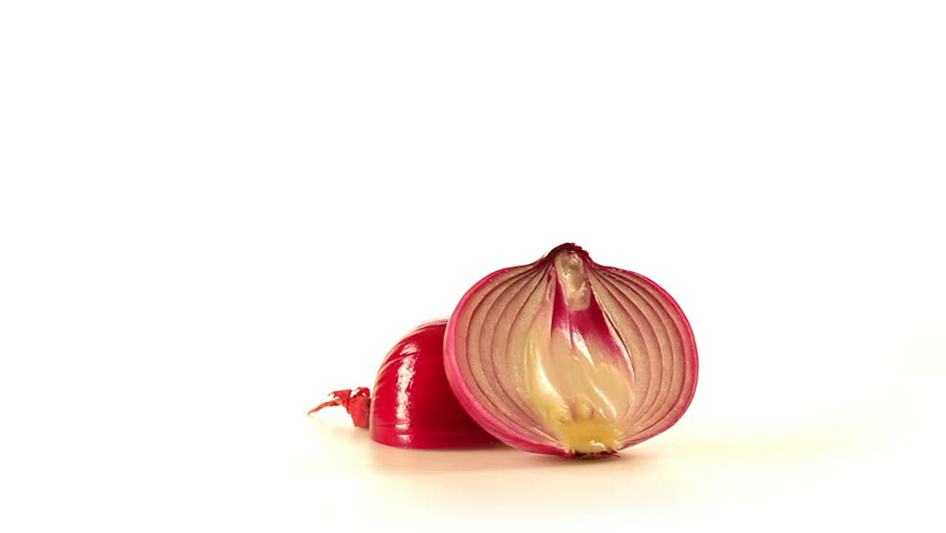 onion cut in half