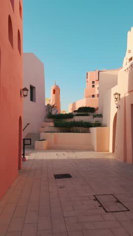 Old Doha port (Mina District) is one of the touristic destination hosting a marina for cruise ships, cafes, restaurants, shops, and hotel apartments.