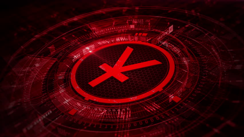 Chinese yuan symbol is displayed in a glowing red digital interface, symbolizing digital currency, fintech, and modern financial technology. Ideal for concepts of cryptocurrency and digital economy - Powered by Shutterstock - Get 15% off with code: PIKWIZARD15