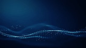 Big Data concept. Elegant blue digital wave with binary particles on a dark background, depicting modern technology and data flow concept. Seamless loop.4K
 - Powered by Shutterstock - Get 15% off with code: PIKWIZARD15