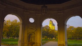 Dianatempel in munich at sunrise. Germany - Powered by Shutterstock - Get 15% off with code: PIKWIZARD15
