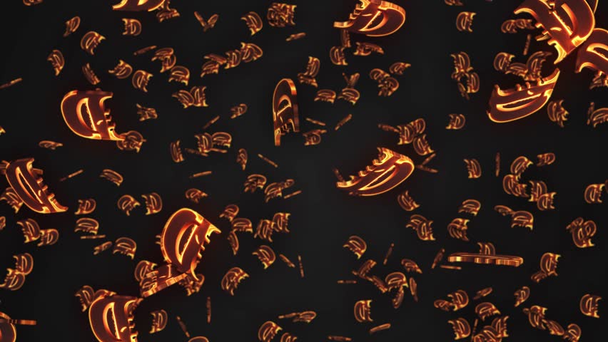 Capital Letter D Flying On The Black Background.3d Glowing English Alphabet D Animation, Character Animation Background.education Background. Realistic Glowing Metallic 3d Alphabet Flying On The Blac	