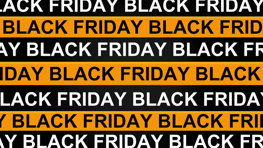 animated  black friday under construction design 4k