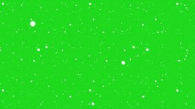 Snowfall overlay across a green background. Winter softly falling snow effect (chroma key).Perfect for adding a wintery feel.snow 4k. Christmas Eve or Christmas Day. Christmas elements - Powered by Shutterstock - Get 15% off with code: PIKWIZARD15
