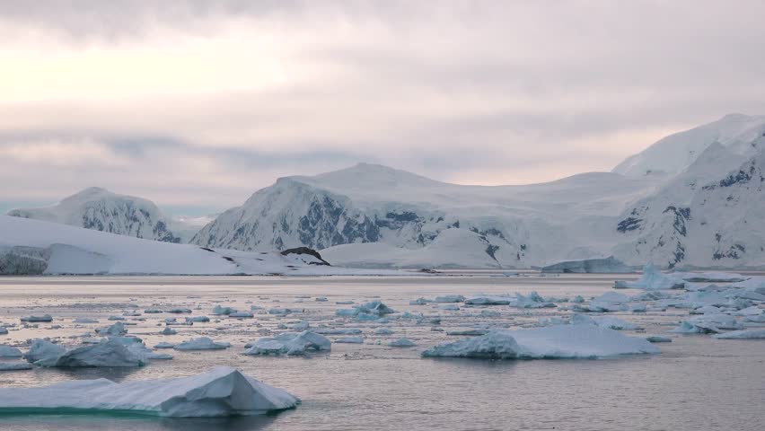 Explore magnificent ice structures and serene waters as the Arctic summer reveals a captivating natural wonder filled with vibrant shades of blue and white.