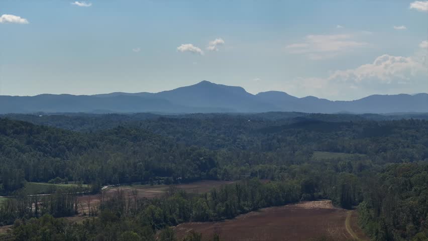 Hills near Marion, North Carolina