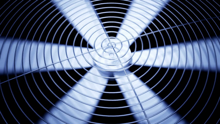 spinning fan closeup animation can represent Stock Footage Video (100% ...