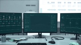 Futuristic medical equipment analyzing the digital heart. Futuristic medical equipment is constructing a realistic 3D imitation of an organ. Futuristic medical equipment is fabricating vital organs. - Powered by Shutterstock - Get 15% off with code: PIKWIZARD15