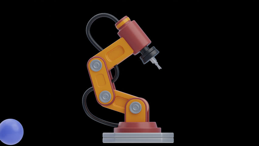 3D Animation of Robotic Arm