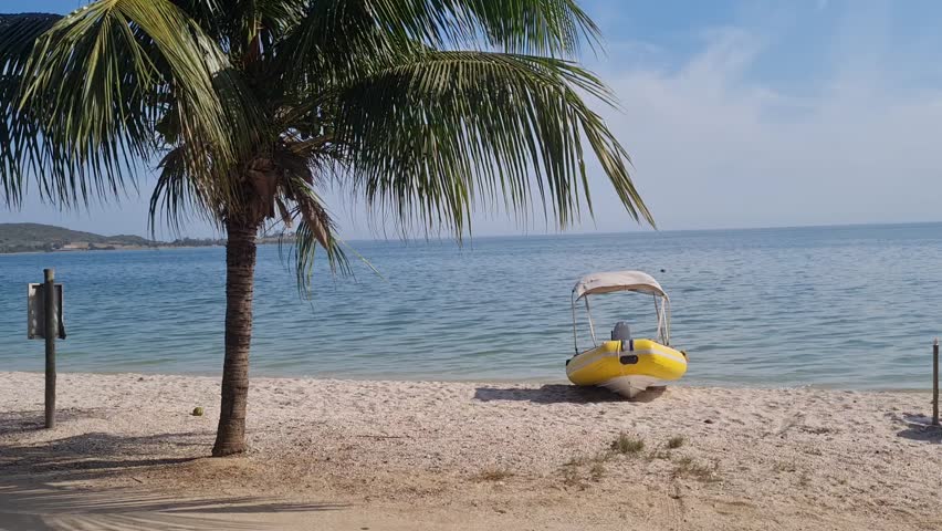 São Pedro da Aldeia Brazil - Lagoa de Araruama - beautiful Brazilian beach crystal clear water, summer, travel.  Praia do Sudoeste Região dos Lagos.