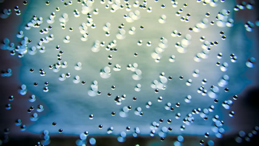 raindrops falling