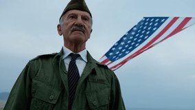 Old Soldier In Uniform For Veterans Day  - Powered by Shutterstock - Get 15% off with code: PIKWIZARD15